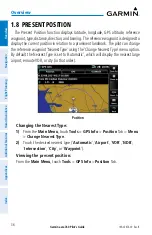 Preview for 52 page of Garmin Aera 760 Pilot'S Manual