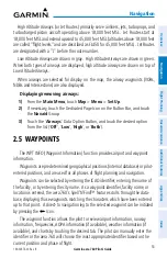 Preview for 69 page of Garmin Aera 760 Pilot'S Manual