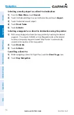 Preview for 90 page of Garmin Aera 760 Pilot'S Manual