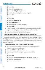 Preview for 94 page of Garmin Aera 760 Pilot'S Manual