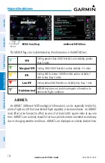 Preview for 138 page of Garmin Aera 760 Pilot'S Manual