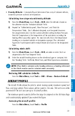 Preview for 237 page of Garmin Aera 760 Pilot'S Manual