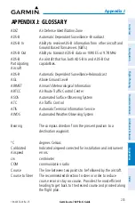 Preview for 251 page of Garmin Aera 760 Pilot'S Manual