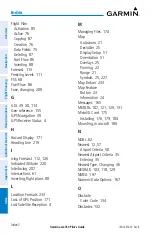 Preview for 260 page of Garmin Aera 760 Pilot'S Manual