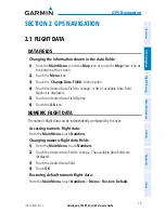 Preview for 27 page of Garmin aera 796 Quick Reference Manual