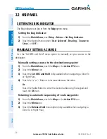 Preview for 28 page of Garmin aera 796 Quick Reference Manual