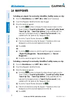 Preview for 30 page of Garmin aera 796 Quick Reference Manual