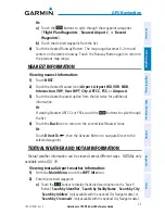 Preview for 31 page of Garmin aera 796 Quick Reference Manual