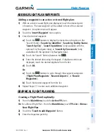 Preview for 37 page of Garmin aera 796 Quick Reference Manual