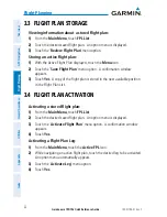 Preview for 40 page of Garmin aera 796 Quick Reference Manual