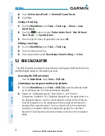 Preview for 54 page of Garmin aera 796 Quick Reference Manual