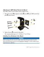 Предварительный просмотр 4 страницы Garmin AMPS Rugged Mount Instructions