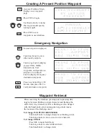 Предварительный просмотр 3 страницы Garmin Apollo NMC 2001 Quick Reference Manual