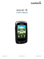 Предварительный просмотр 1 страницы Garmin Approach G6 Owner'S Manual