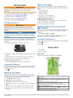 Предварительный просмотр 5 страницы Garmin Approach G8 Owner'S Manual