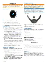 Предварительный просмотр 5 страницы Garmin APPROACH S62 Owner'S Manual