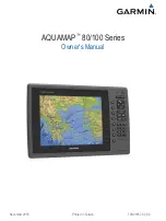 Garmin AQUAMAP 80 Series Owner'S Manual предпросмотр