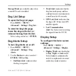 Preview for 55 page of Garmin Astro DC 40 Owner'S Manual