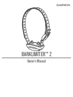 Garmin BarkLimiter 2 Owner'S Manual предпросмотр