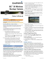 Предварительный просмотр 13 страницы Garmin BC Installation Instructions Manual