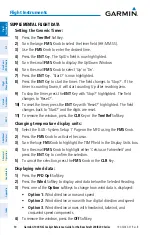 Preview for 34 page of Garmin Beechcraft 200 Series Cockpit Reference Manual