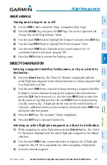 Preview for 65 page of Garmin Beechcraft 200 Series Cockpit Reference Manual