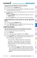 Preview for 119 page of Garmin Beechcraft 200 Series Cockpit Reference Manual