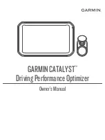 Garmin CATALYST Owner'S Manual preview