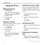 Preview for 24 page of Garmin Cell Phone Owner'S Manual