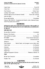 Preview for 22 page of Garmin Cessna Caravan G1000 Airplane Flight Manual Supplement