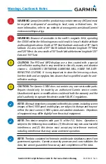 Предварительный просмотр 8 страницы Garmin Cessna Caravan G1000 Reference Manual