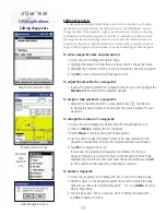 Preview for 27 page of Garmin cf Que 1620 Application Manual