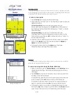 Preview for 34 page of Garmin cf Que 1620 Application Manual