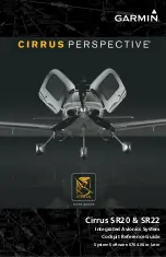 Garmin Cirrus Perspective SR20 Cockpit Reference Manual preview