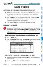 Предварительный просмотр 61 страницы Garmin Cirrus Perspective SR20 Cockpit Reference Manual