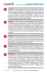 Preview for 9 page of Garmin Cirrus Perspective SR22T Reference Manual