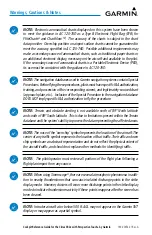 Preview for 12 page of Garmin CIRRUS PERSPECTIVE TOUCH+ Cockpit Reference Manual