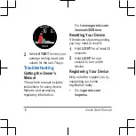 Preview for 13 page of Garmin D2 BRAVO TITANIUM Quick Start Manual