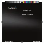 Garmin DAKOTA Owner'S Manual preview