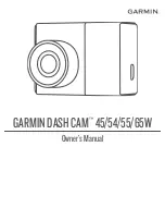 Garmin DASH CAM 45 Owner'S Manual preview