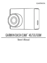 Garmin DASH CAM 46 Owner'S Manual preview