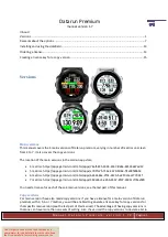 Garmin Datarun Premium Fenix 5+ Manual preview