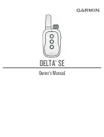 Garmin DELTA SE Owner'S Manual предпросмотр