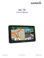 Garmin dezl 760LMT Owner'S Manual preview