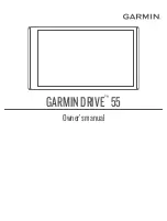 Garmin DRIVE 55 Owner'S Manual preview