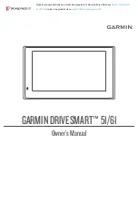 Предварительный просмотр 1 страницы Garmin DriveSmart 51 Owner'S Manual