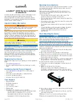 Preview for 1 page of Garmin echoMAP 40/50 Series Installation Instructions Manual