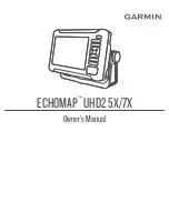 Garmin ECHOMAP UHD2 5 Series Owner'S Manual preview