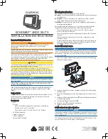 Preview for 1 page of Garmin ECHOMAP UHD2 5X Installation Instructions