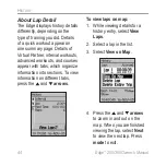 Предварительный просмотр 44 страницы Garmin Edge 205/305 Owner'S Manual